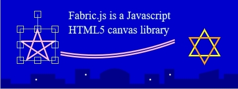 Fabric.jsを使ったcanvasのイメージ